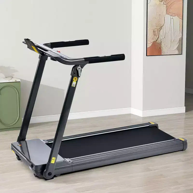Tapis de course pliant, tapis de course pliant électrique compact, vitesse de course 0.8-14KM/h, capacité de poids 330LBS pour la maison, le bureau, la salle de sport, marche, jogging