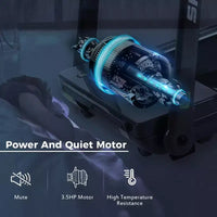 Tapis de course pliant, tapis de course pliant électrique compact, vitesse de course 0.8-14KM/h, capacité de poids 330LBS pour la maison, le bureau, la salle de sport, marche, jogging