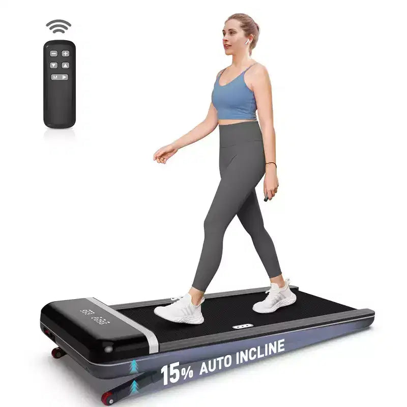 Tapis de course Redliro pour la maison/le bureau – Capacité de 136 kg – Tapis de course portable ultra silencieux avec télécommande