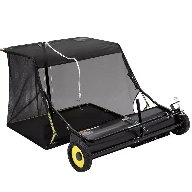 Balayeuse de pelouse tractée de 50 pouces avec hauteur réglable