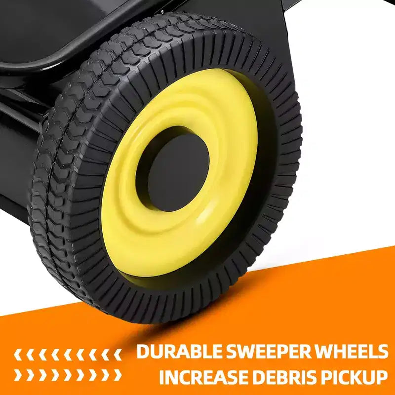 Balayeuse de pelouse tractée de 50 pouces avec hauteur réglable