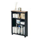 Chariot de rangement roulant Yamazaki Home, acier, assemblage minimal - L 47,5 x l 13 x H 68,5 cm