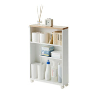 Chariot de rangement roulant Yamazaki Home, acier, assemblage minimal - L 47,5 x l 13 x H 68,5 cm