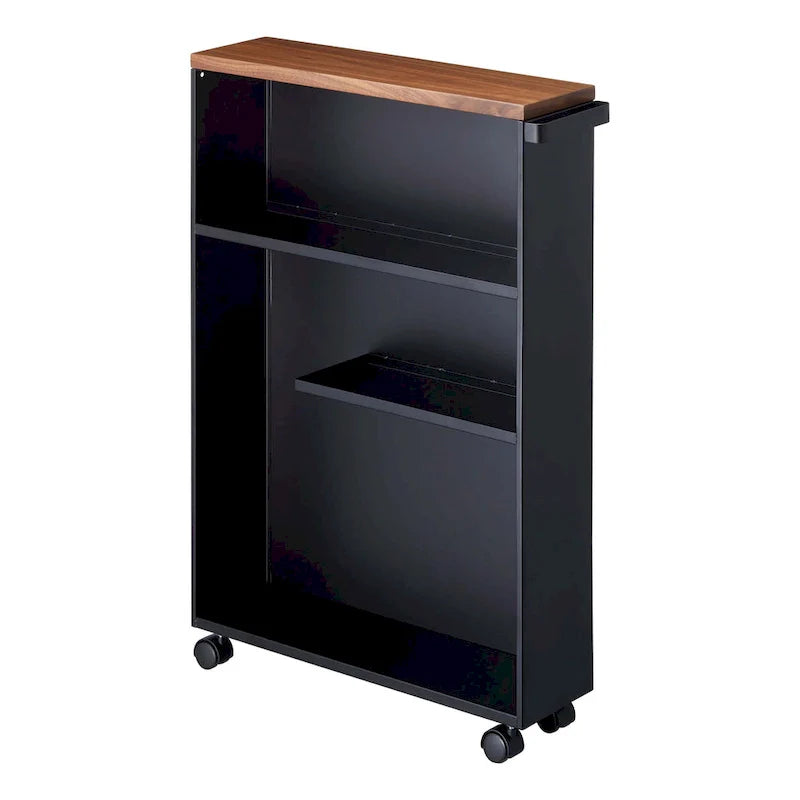Chariot de rangement roulant Yamazaki Home, acier, assemblage minimal - L 47,5 x l 13 x H 68,5 cm