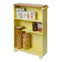 Chariot de rangement roulant Yamazaki Home, acier, assemblage minimal - L 47,5 x l 13 x H 68,5 cm