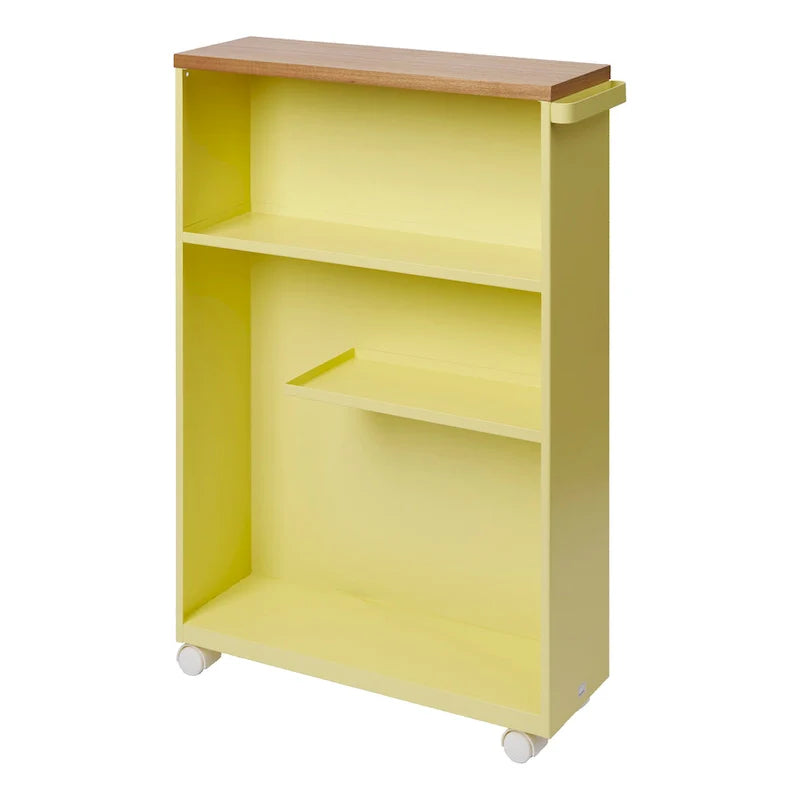 Chariot de rangement roulant Yamazaki Home, acier, assemblage minimal - L 47,5 x l 13 x H 68,5 cm