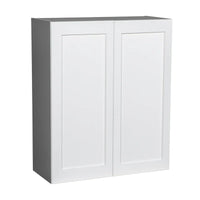 Meuble Haut mural 36 x 36 - Double porte - Gris - 36 x 36 x 12