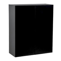 Meuble Haut mural 36 x 36 - Double porte - Gris - 36 x 36 x 12