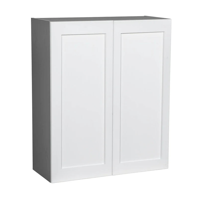 Meuble Haut mural 36 x 36 - Double porte - Gris - 36 x 36 x 12