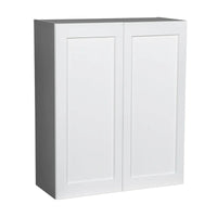 Meuble Haut mural 36 x 36 - Double porte - Gris - 36 x 36 x 12