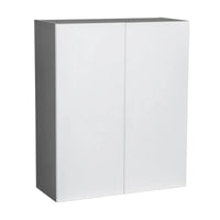 Meuble Haut mural 36 x 36 - Double porte - Gris - 36 x 36 x 12