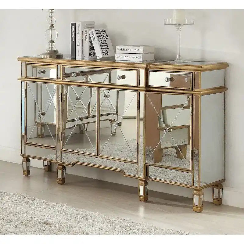 Console Andrea hall avec miroir 60 po