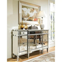 Console Andrea hall avec miroir 60 po