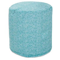 Majestic Home Goods Pouf / Ottomane Intérieur / Extérieur Sud-Ouest 16 L x 16 l x 17 H