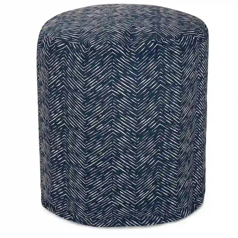 Majestic Home Goods Pouf / Ottomane Intérieur / Extérieur Sud-Ouest 16 L x 16 l x 17 H