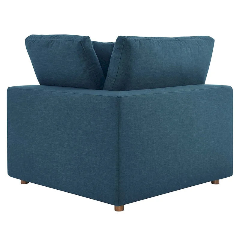Commix Canapé sectionnel 6 pièces garni de duvet ultra-rembourré