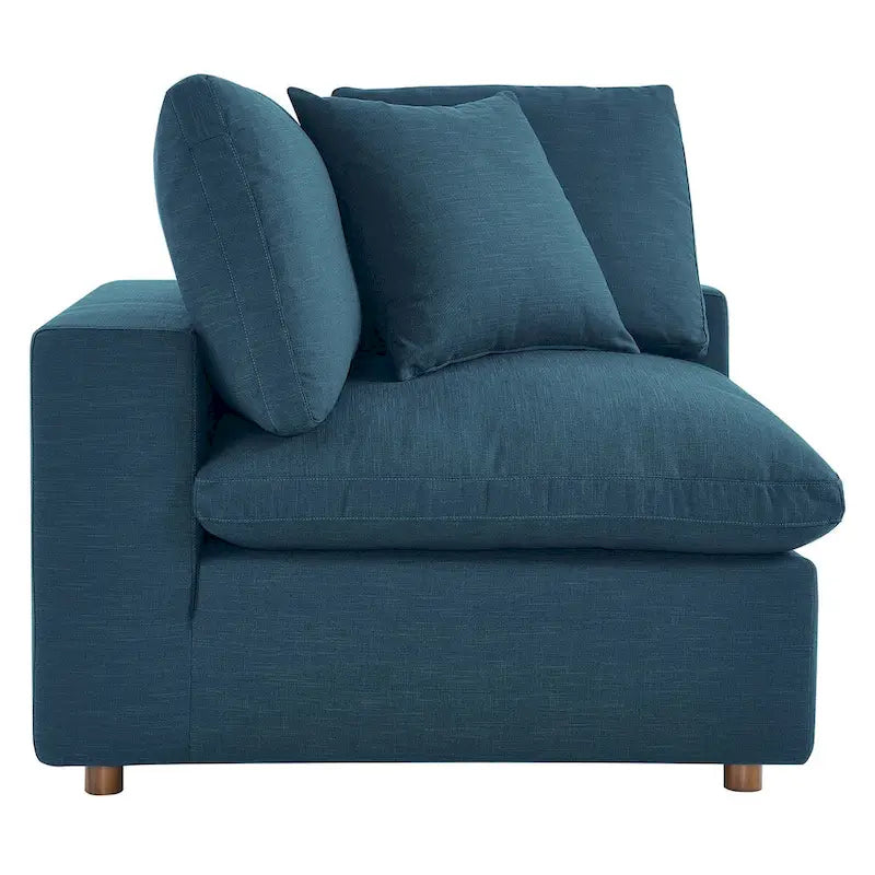 Commix Canapé sectionnel 6 pièces garni de duvet ultra-rembourré