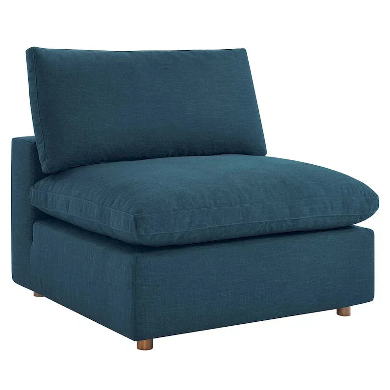 Commix Canapé sectionnel 6 pièces garni de duvet ultra-rembourré
