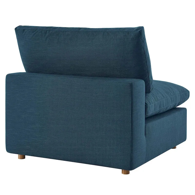 Commix Canapé sectionnel 6 pièces garni de duvet ultra-rembourré