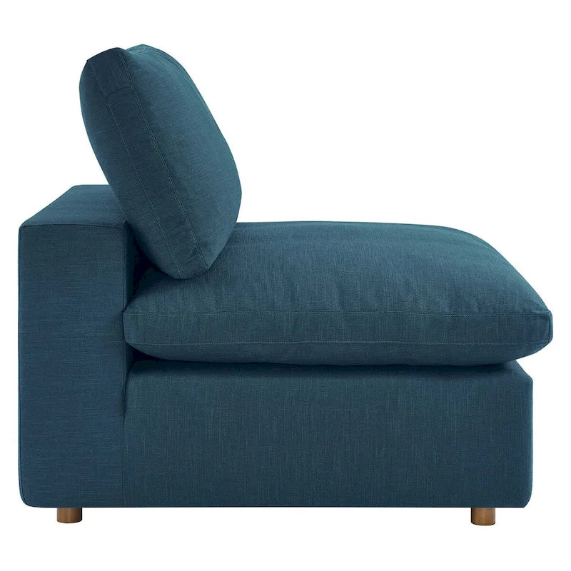 Commix Canapé sectionnel 6 pièces garni de duvet ultra-rembourré