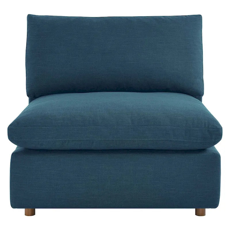 Commix Canapé sectionnel 6 pièces garni de duvet ultra-rembourré