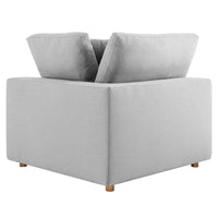 Commix Canapé sectionnel 6 pièces garni de duvet ultra-rembourré
