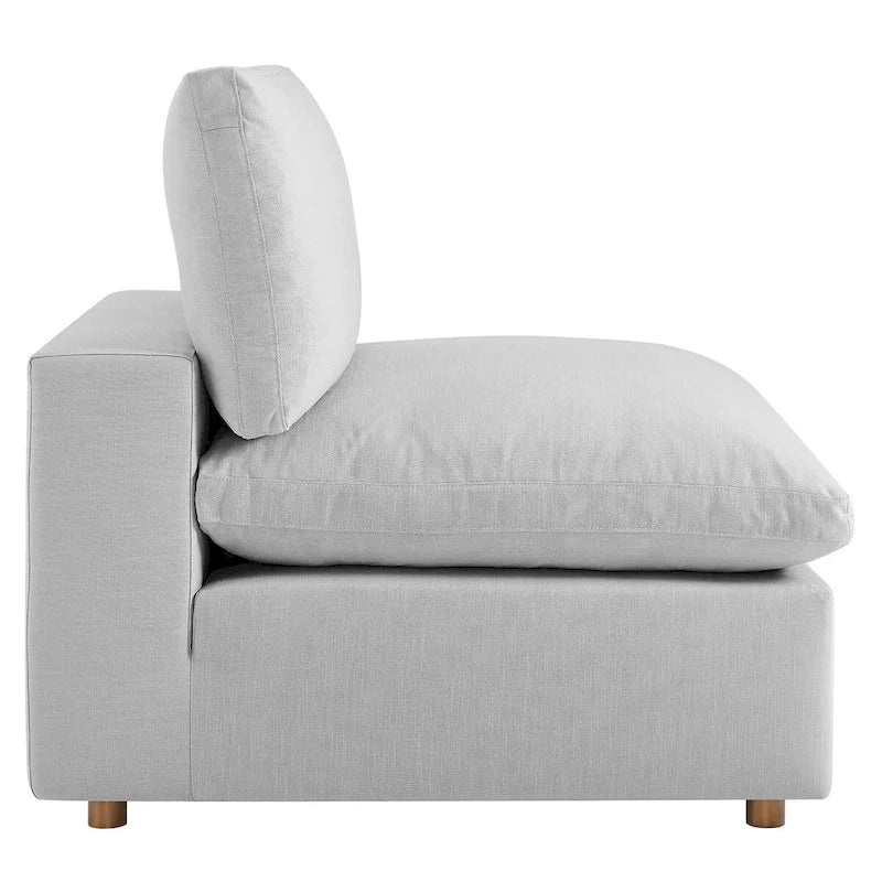Commix Canapé sectionnel 6 pièces garni de duvet ultra-rembourré