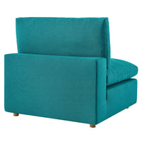 Commix Canapé sectionnel 6 pièces garni de duvet ultra-rembourré