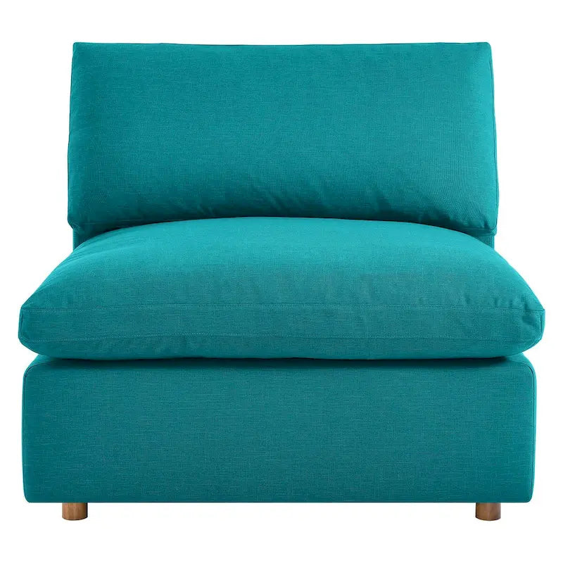Commix Canapé sectionnel 6 pièces garni de duvet ultra-rembourré