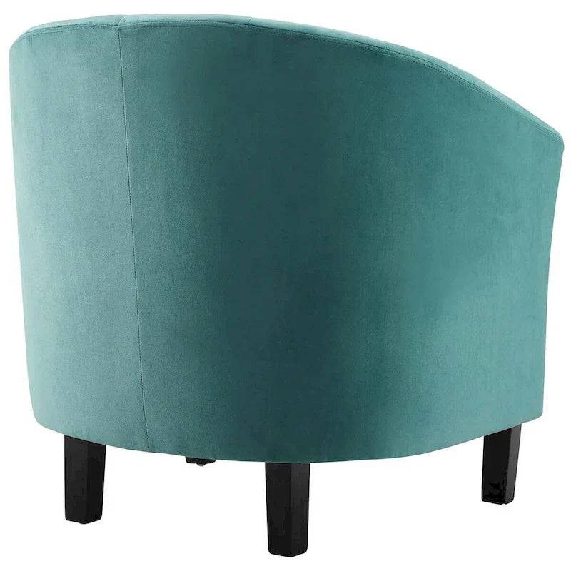 Fauteuil en velours capitonné Silver Orchid Streitmann (Lot de 2)