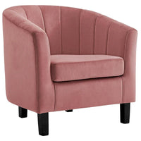 Fauteuil en velours capitonné Silver Orchid Streitmann (Lot de 2)