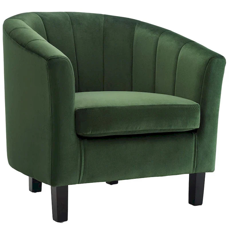 Fauteuil en velours capitonné Silver Orchid Streitmann (Lot de 2)