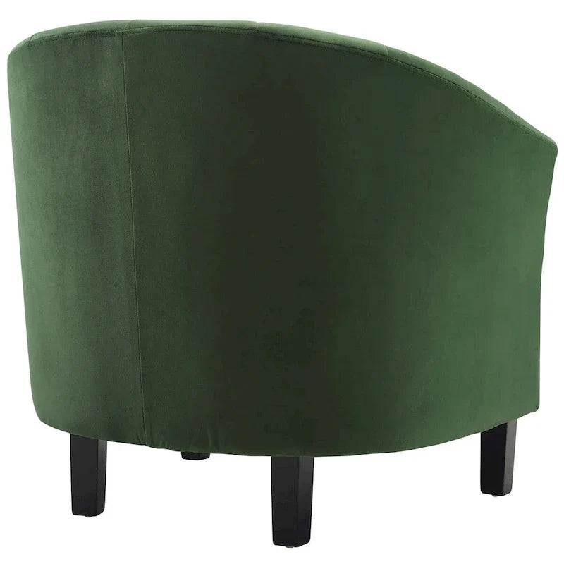 Fauteuil en velours capitonné Silver Orchid Streitmann (Lot de 2)