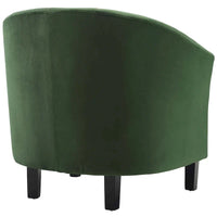 Fauteuil en velours capitonné Silver Orchid Streitmann (Lot de 2)