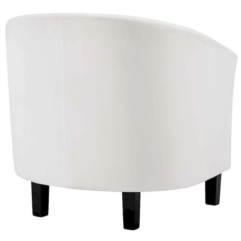 Fauteuil en velours capitonné Silver Orchid Streitmann (Lot de 2)