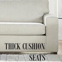 Canapé New Classic Furniture Leo à dossier coussin, Fabriqué aux États-Unis