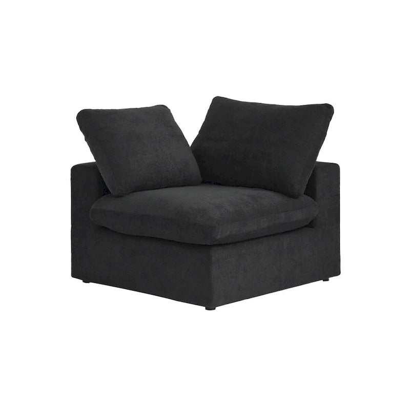 Canapé d'angle modulable convertible, canapé d'angle 5 places avec oreillers, 2 x 120,45 canapé minimaliste pour salon