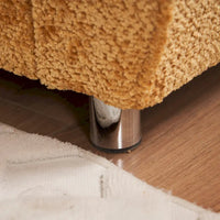 Canapé moderne 3 places avec pouf et méridienne