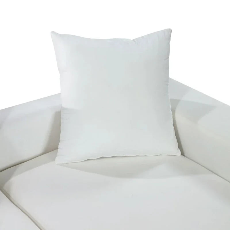 Canapé sectionnel moderne en forme de U, canapé d'angle en velours avec de nombreux coussins inclus