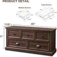 Banc de rangement – 15.86P x 45L x 21.14H