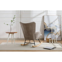 Fauteuil d'appoint moderne Patchwork pour salon, chambre, studio