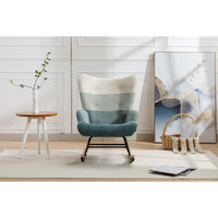 Fauteuil d'appoint moderne Patchwork pour salon, chambre, studio