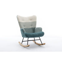 Fauteuil d'appoint moderne Patchwork pour salon, chambre, studio