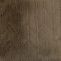 Allan Andrews Pouf haut Angora Mousse