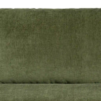 Canapé d'angle Lucerne Poly & Bark avec méridienne extra-large en velours vieilli vert