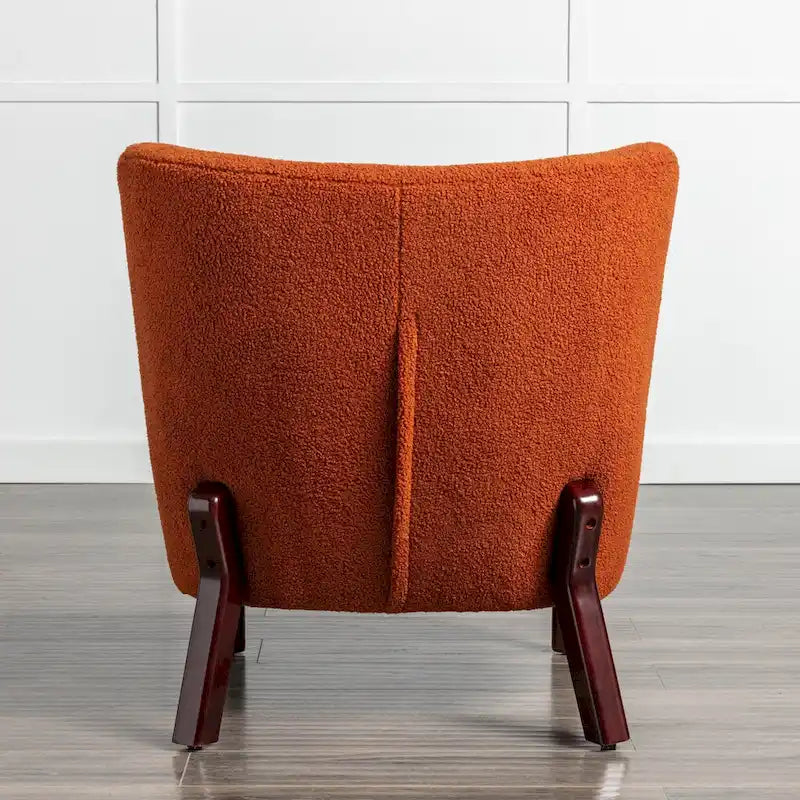 Fauteuil sans accoudoirs rembourré, canapé simple, chaise de lecture moderne pour salon, chambre à coucher