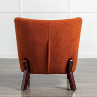 Fauteuil sans accoudoirs rembourré, canapé simple, chaise de lecture moderne pour salon, chambre à coucher