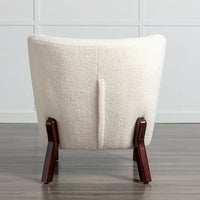 Fauteuil sans accoudoirs rembourré, canapé simple, chaise de lecture moderne pour salon, chambre à coucher