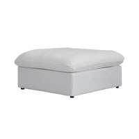 Canapé Sectionnel d'Angle Commix Garni de Plumes 5 places avec Pouf