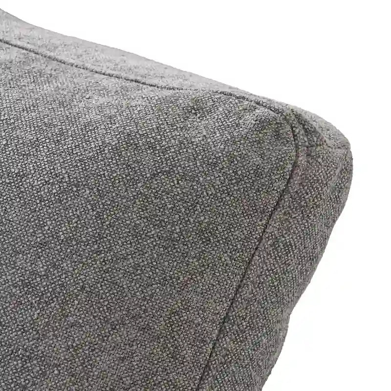 Canapé Sectionnel d'Angle Commix Garni de Plumes 5 places avec Pouf